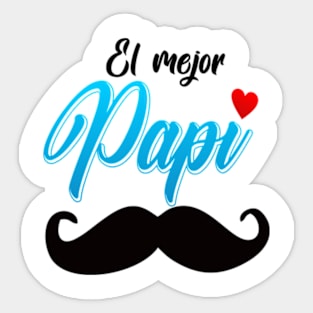 el mejor papi Sticker